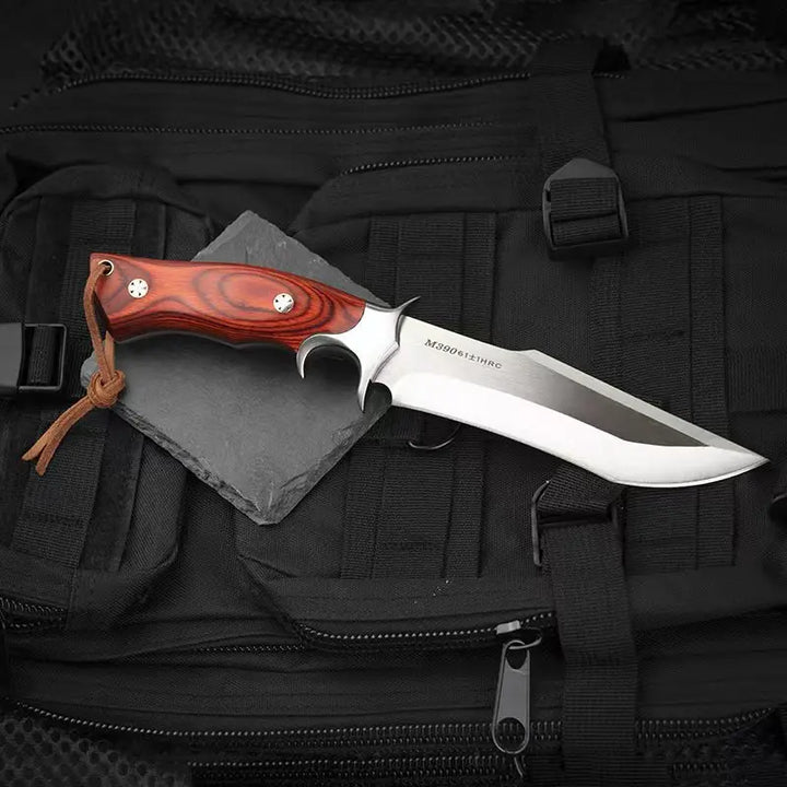 New High Hardness Tactical Knife Sharp Blade Wood Handle Military Self Defense Tool Edc Knife Bushcraft Camping Portable Knives