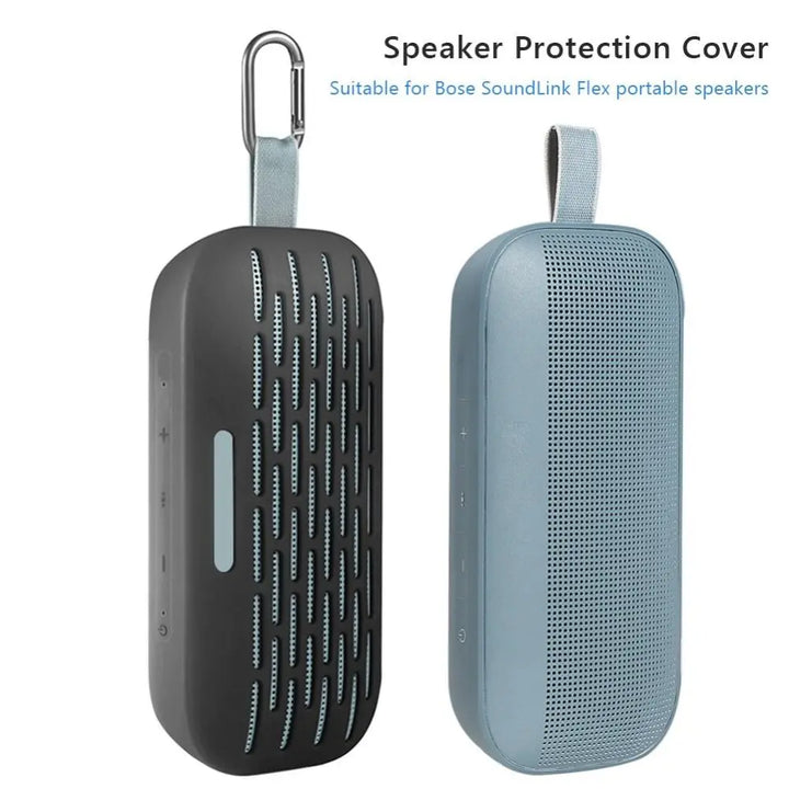 Silicone Bluetooth Speaker Cover Soft Anti-Fall Sleeve Shockproof Portable Protective Case for Bose SoundLink Flex Travel