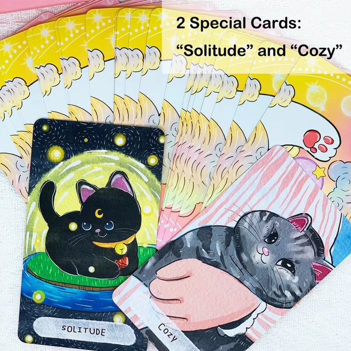 The Chubby Cat Tarot 78 Cards Tarot Game Card 10.3*6cm