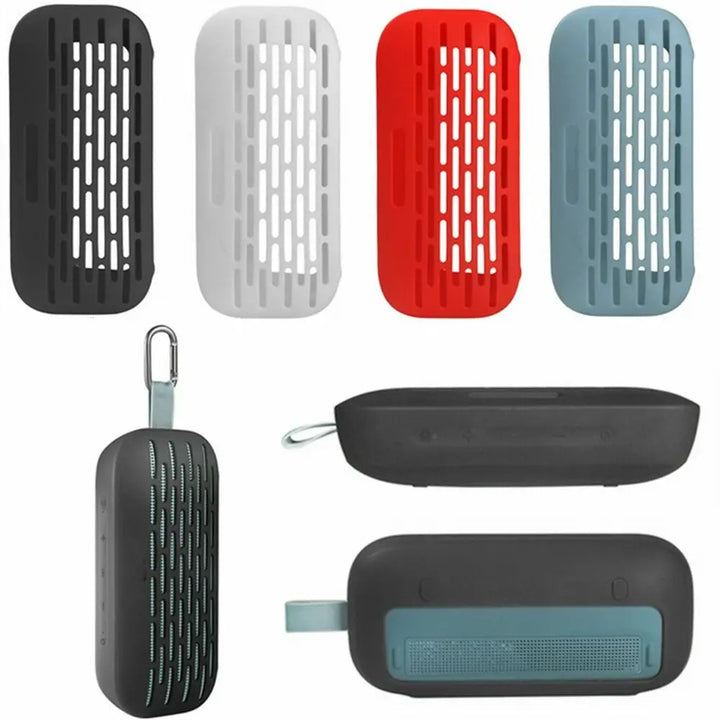 Silicone Bluetooth Speaker Cover Soft Anti-Fall Sleeve Shockproof Portable Protective Case for Bose SoundLink Flex Travel